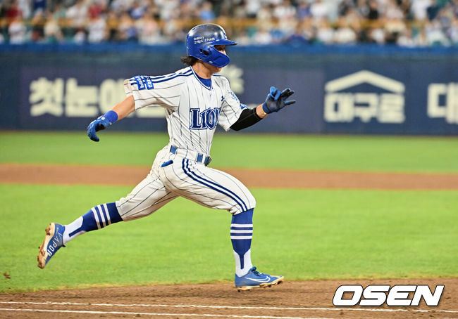 [OSEN=이석우 기자] 삼성 김성윤. 2023.08.20 / foto0307@osen.co.kr