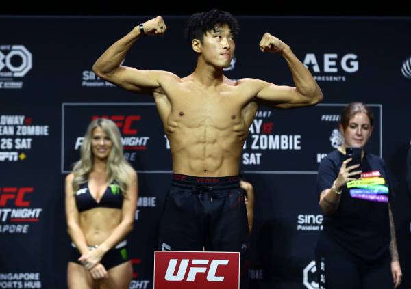 UFC 페더급 파이터 최승우.(사진=UFC)