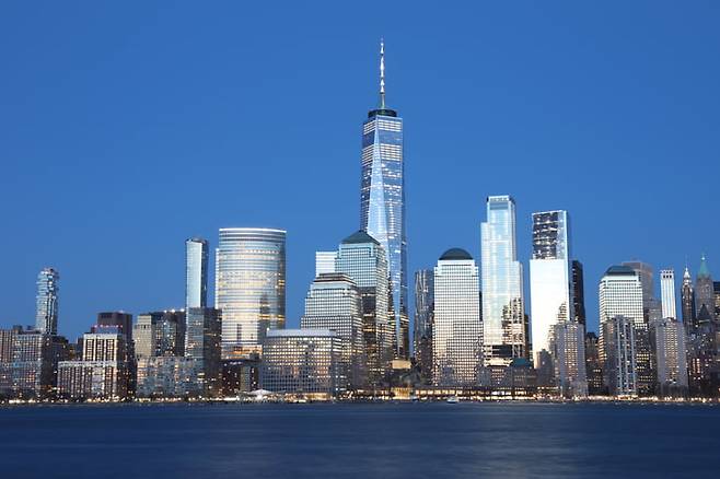 미국 뉴욕 맨하탄 다운타운 스카이 라인(사진=게티이미지뱅크)