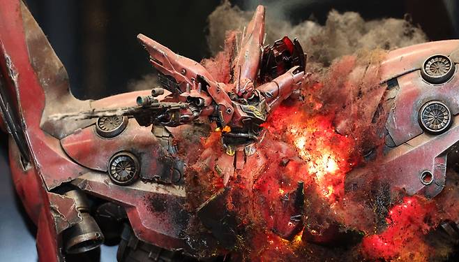 볼보승범의 파괴 연출. 네오지옹과 시난주