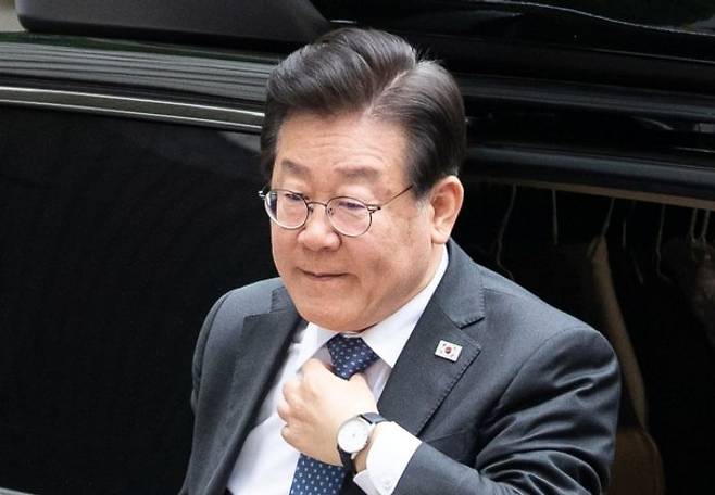 더불어민주당 이재명 대표가 지난 6월 2일 서울 서초구 서울중앙지방법원에서 열린 공직선거법위반 공판에 출석하고 있다.ⓒ 연합뉴스