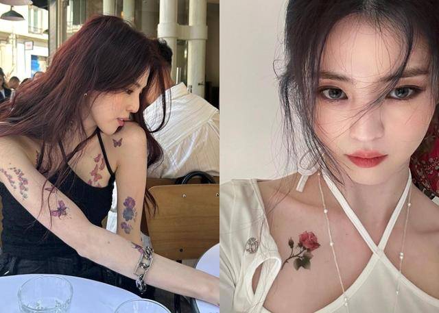 한소희는 최근 SNS를 통해 공개한 사진들로 화제를 모았다. 한소희 SNS