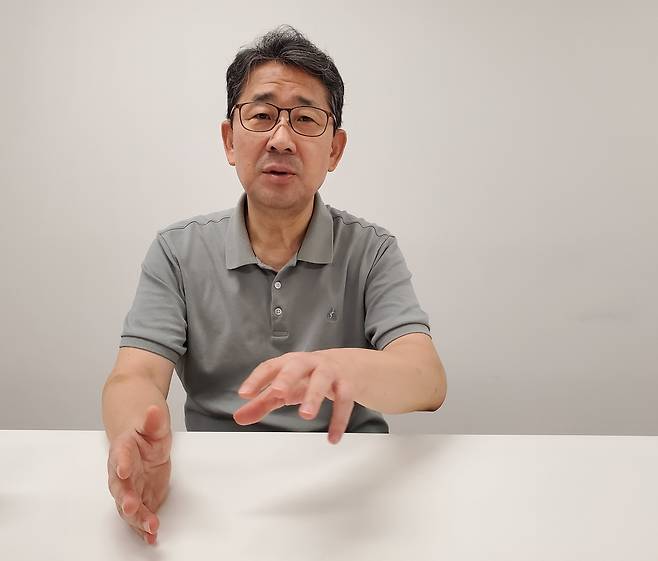 인터뷰하는 박양우 전 문화체육관광부 장관 (서울=연합뉴스) 이세원 기자 = 박양우 전 문화체육관광부 장관이 23일 오후 서울 종로구의 한 사무실에서 연합뉴스와 인터뷰를 하고 있다.