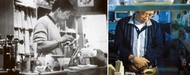 커피를 공부 중인 과거 박 대표의 모습_출처: 보헤미안박이추커피