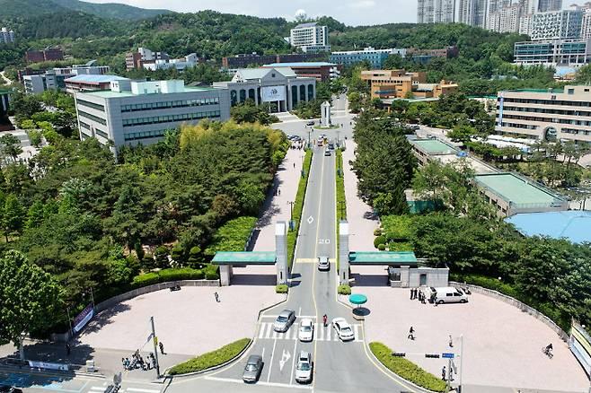 울산대학교 캠퍼스 전경. 울산대 제공