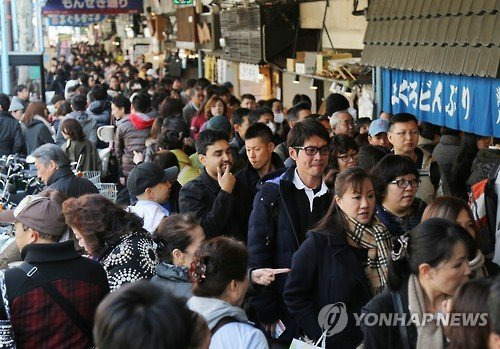 "나도 갔었는데" 유명 관광지 日 쓰키지시장, 마천루