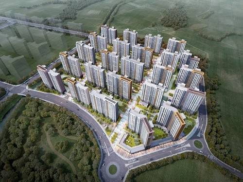 첨단 제일풍경채 조감도. 업체 제공