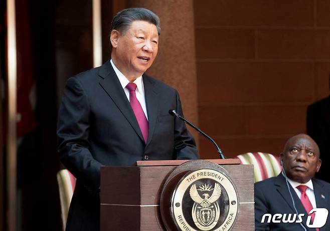 시진핑 중국 국가주석. 2023.8.23 ⓒ 로이터=뉴스1 ⓒ News1 우동명 기자