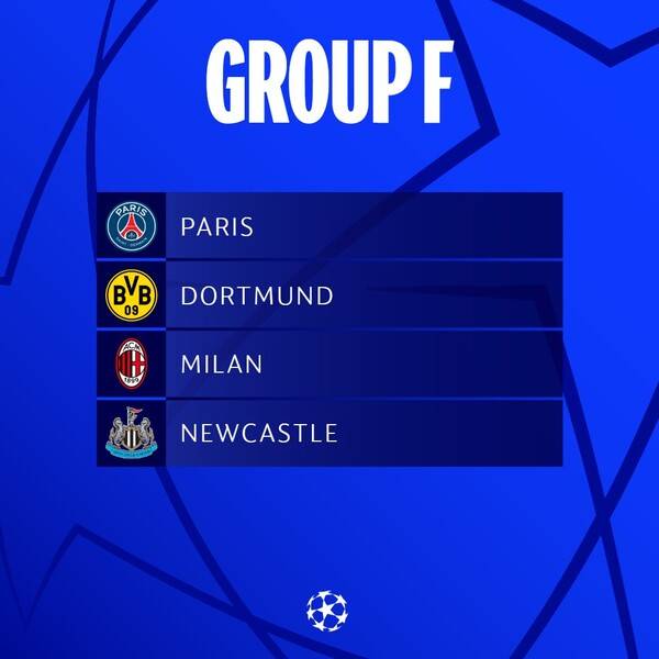 죽음의 조 F조. 사진┃UEFA