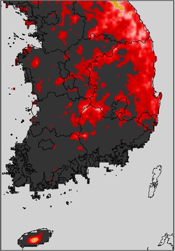 3일 최고 체감온도 전망 [기상청 제공. 재판매 및 DB 금지]