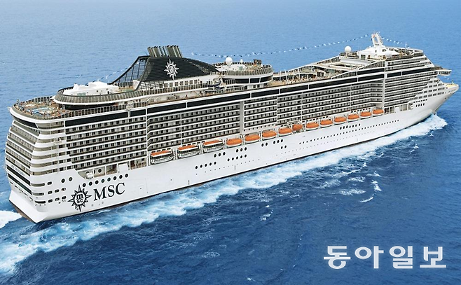 홍해 크루즈선 MSC오케스트라호.