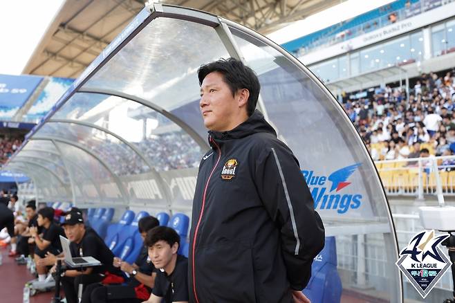 김진규 FC서울 감독 대행. /사진=한국프로축구연맹