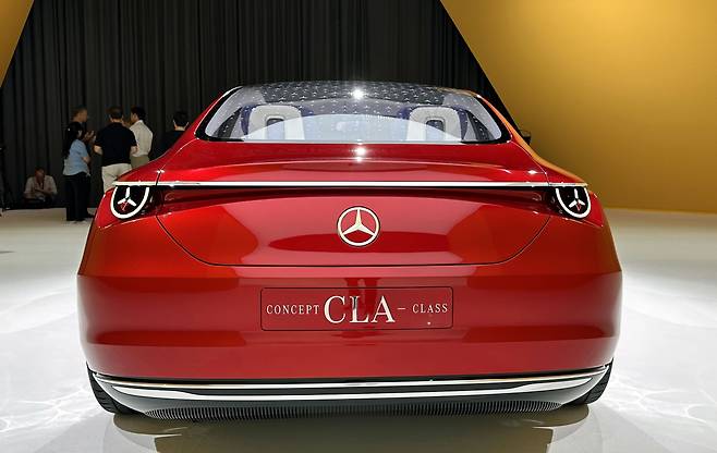 메르세데스-벤츠 CLA 콘셉트. /고성민 기자