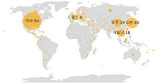 2023년(1~7월) 국가별 수출 현황(백만달러) [사진=관세청]