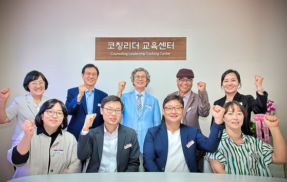 ▲지난 8월 25일 상담심리학과 부설 ‘코칭리더 교육센터’를 설립식에서 박상현 부총장이 인사말을 하고 있다.