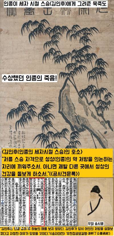 인종의 죽음은 의문사에 가까웠다. 인종의 세자시절 스승인 하서 김인후와 우암 송시열 등은 인종의 죽음이 수상쩍다고 의문을 제기했다. |국립광주박물관·국립중앙박물관 소장