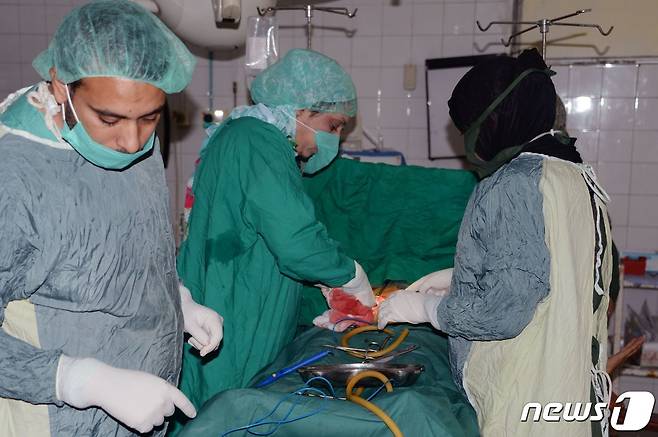 제왕절개 수술 장면 <자료 사진> ⓒ AFP=뉴스1