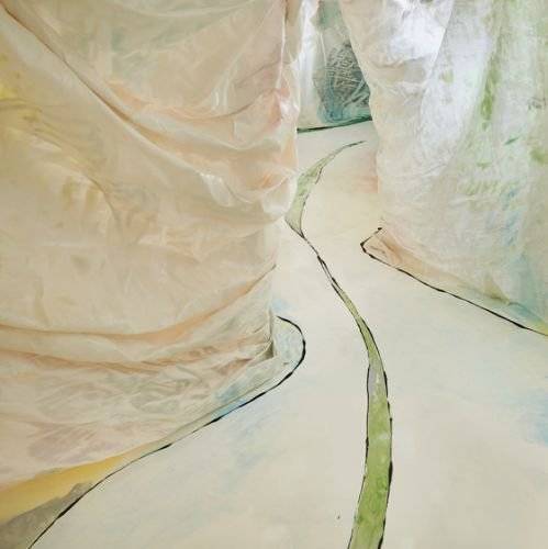 이탈리아 밀라노 몬테나폴레오네 매장에 구현된 가에타노 페세의 몰입형 설치 작품. [사진 보테가 베네타]