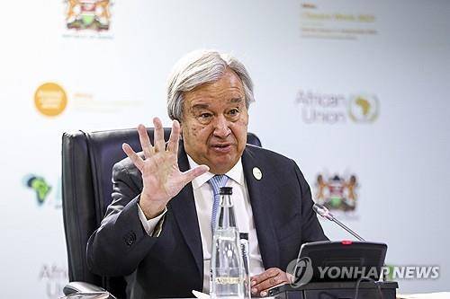 안토니우 구테흐스 유엔 사무총장 [EPA 연합뉴스, 재판매 및 DB 금지]
