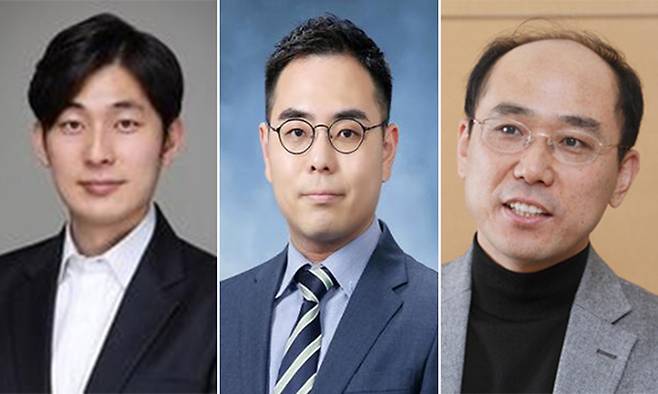 왼쪽부터 김동환 원더프레임 대표, 홍기훈 홍익대 교수, 위정현 중앙대 교수.