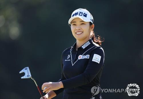 활짝 웃는 김수지. [KLPGA 제공. 재판매 및 DB 금지]