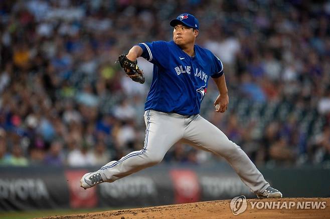 토론토 블루제이스 류현진 [AFP=연합뉴스]