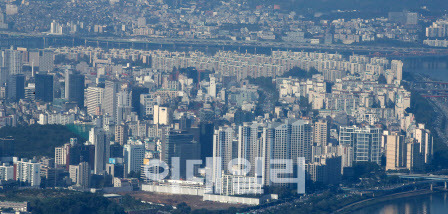 [이데일리 방인권 기자] 서울 송파구 서울스카이에서 삼성동 일대.