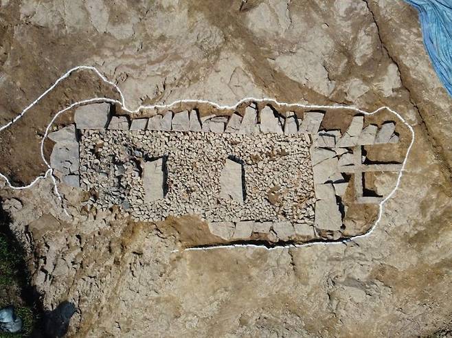 석실묘 유물노출전경._함안 말이산 고분군 발굴조사. [이미지제공=함안군]