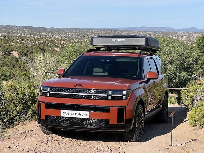 5세대 신형 싼타페 하이브리드. 사진=최종근 기자