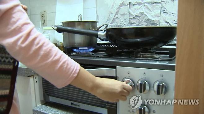 가스레인지 자료사진
[연합뉴스TV 제공]