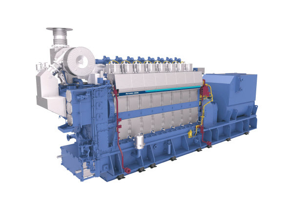 HD현대가 독자 개발한 메탄올 중형엔진 ‘힘센엔진’.(사진=HD한국조선해양)