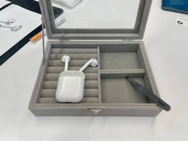 리퍼 제품 받기 전 사용했던 에어팟 등급을 측정해야 한다