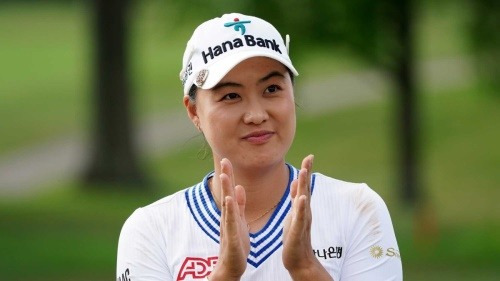 연장전 끝에 찰리 헐을 누르고 우승한 이민지. [사진=LPGA]