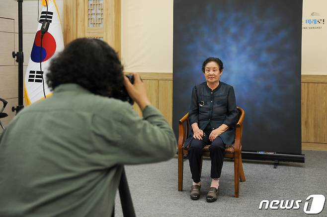 강원 속초시, 어르신 장수사진 무료촬영 행사.(속초시 제공) 2023.9.12/뉴스1