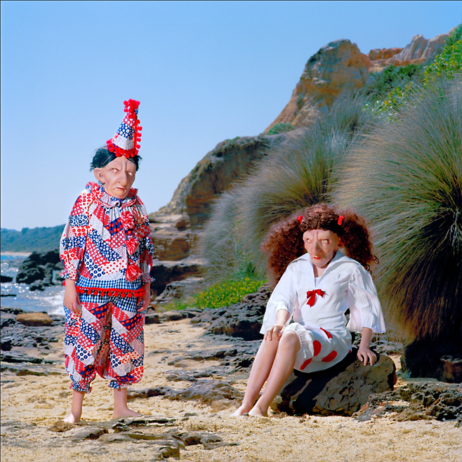 Polixeni Papapetrou -The Joy Pedlars, 100x100cm