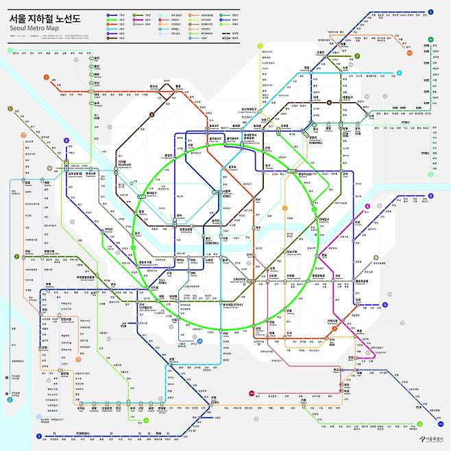 서울시가 13일 공개한 신규 노선도. / 사진=서울시 제공