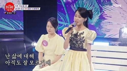 김다현 모녀가 최종 MVP를 차지했다. 사진=방송 캡처