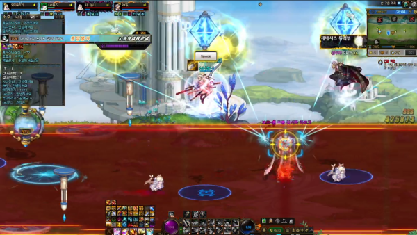 - 라르고가 패턴을 사용하면 부유등을 타고 범위를 벗어나야 한다