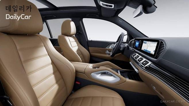 메르세데스-벤츠, 마누팍투어 알파인 그레이 솔리드 인테리어