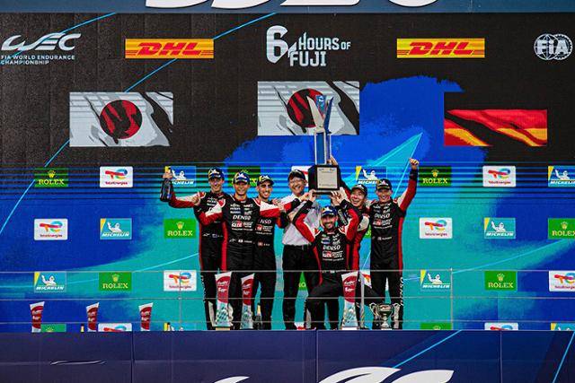 토요타 가주 레이싱은 본고장, 일본에서 압도적인 레이스를 과시했다.