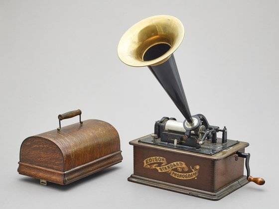 1900년대 초 국내에 유통된 에디슨사의 스탠다드 축음기 모델C. [중앙포토]