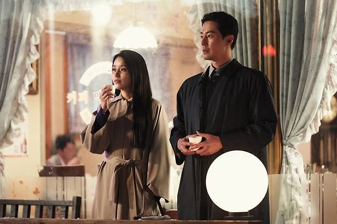 ‘무빙’ 한효주 조인성. 사진|월트디즈니컴퍼니코리아