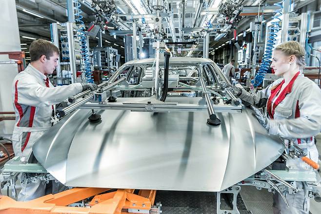 아우디 잉골슈타트 공장. 사진 제공=폭스바겐그룹