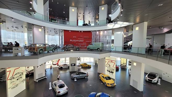 잉골슈타트의 아우디 박물관. 사진=오종훈.