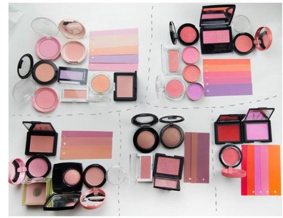 퍼스널컬러에 맞는 제품 조합을 추천해주는 콘텐트. 사진 개코의 오픈스튜디오 네이버 블로그