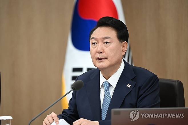 尹대통령 "북러 군사협력은 안보리 규정 위반하는 불법" [연합뉴스 자료사진]