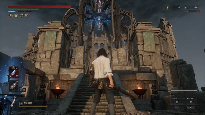 'P의 거짓' 인게임 이미지.