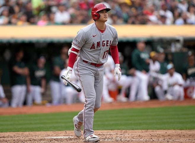 오타니 쇼헤이. 사진 | 오클랜드=AFP연합뉴스