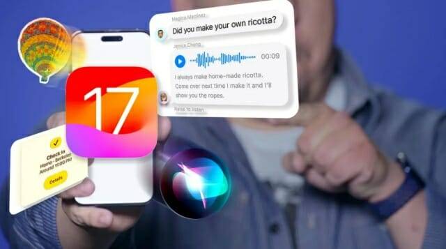 애플이 최신 아이폰 운영체제 'iOS17'을 출시했다. (사진=씨넷)