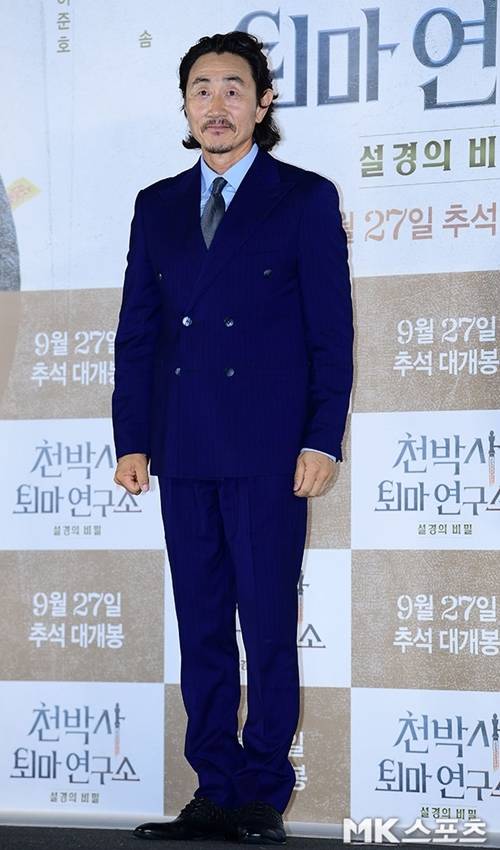 허준호가 ‘천박사 퇴마 연구소: 설경의 비밀’ 언론·배급시사회에 참석했다. 사진=김영구 기자